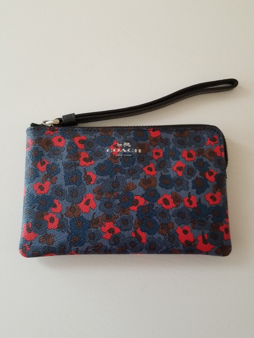 Coach Floral Wristlet